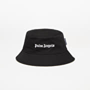Palm Angels Kids Logo Bucket Hat  Black/ Off White