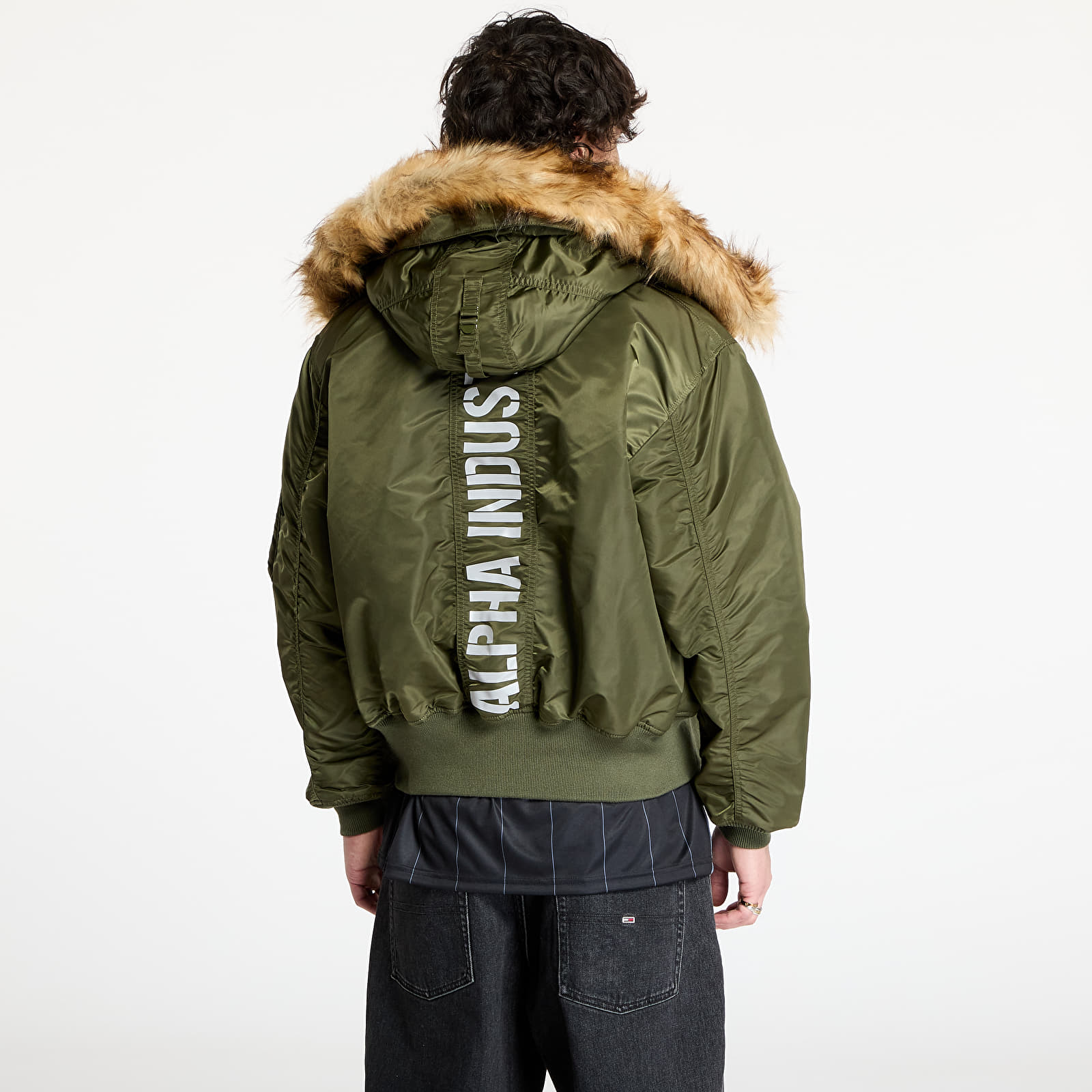 Bundy Alpha Industries 45P Hooded Custom Dark Olive