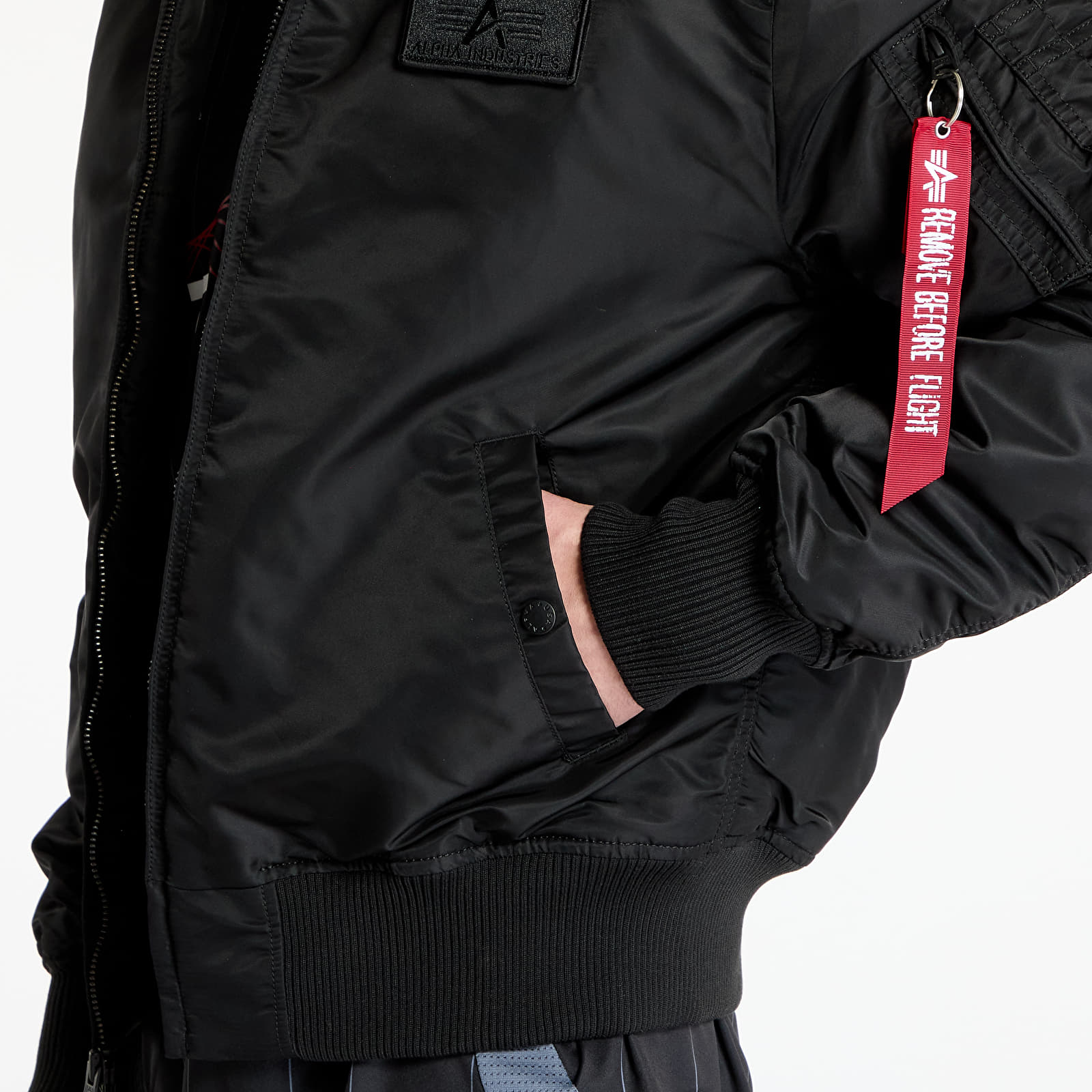 Men's jackets Alpha Industries MA - 1 ZH Back Print Black