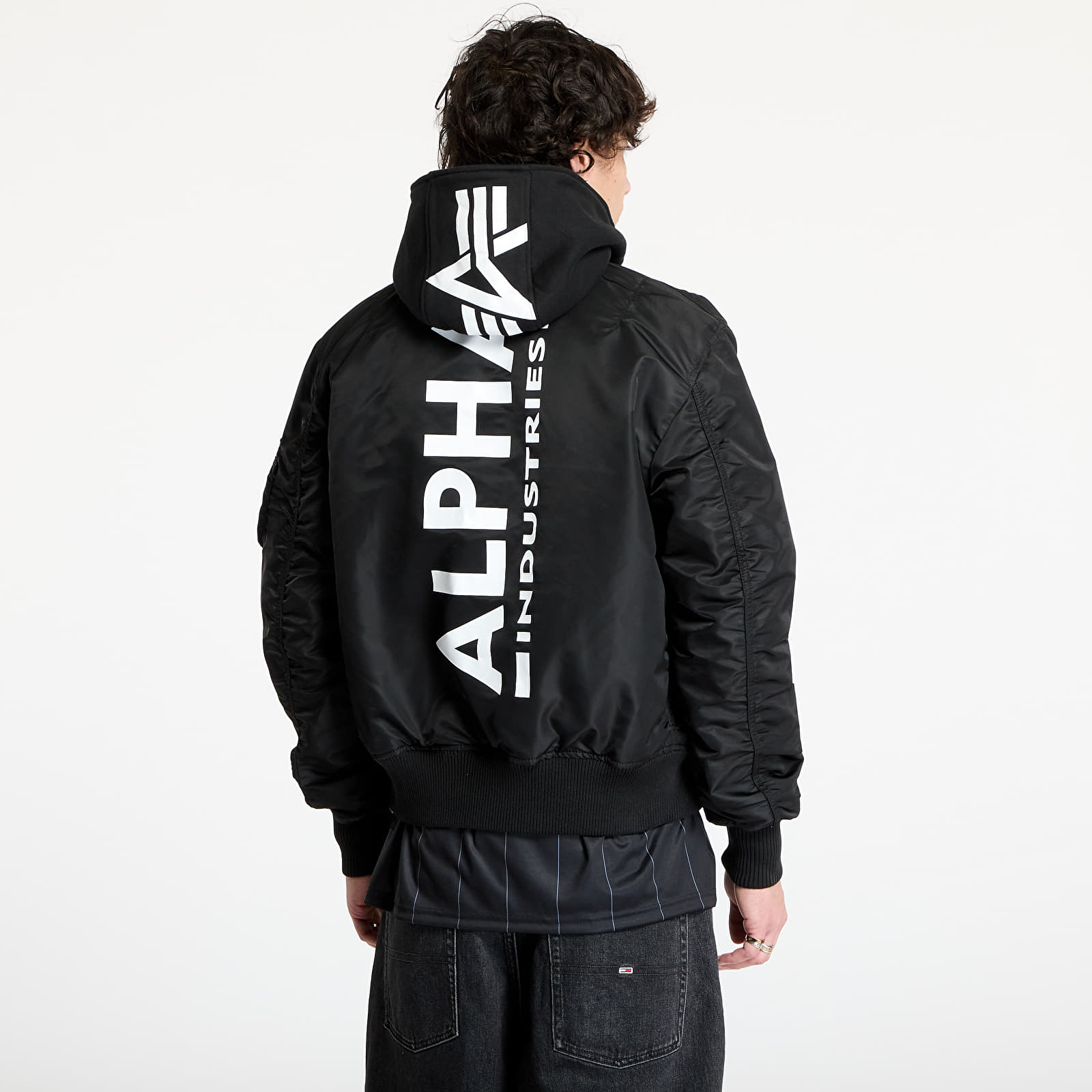 Men's jackets Alpha Industries MA - 1 ZH Back Print Black