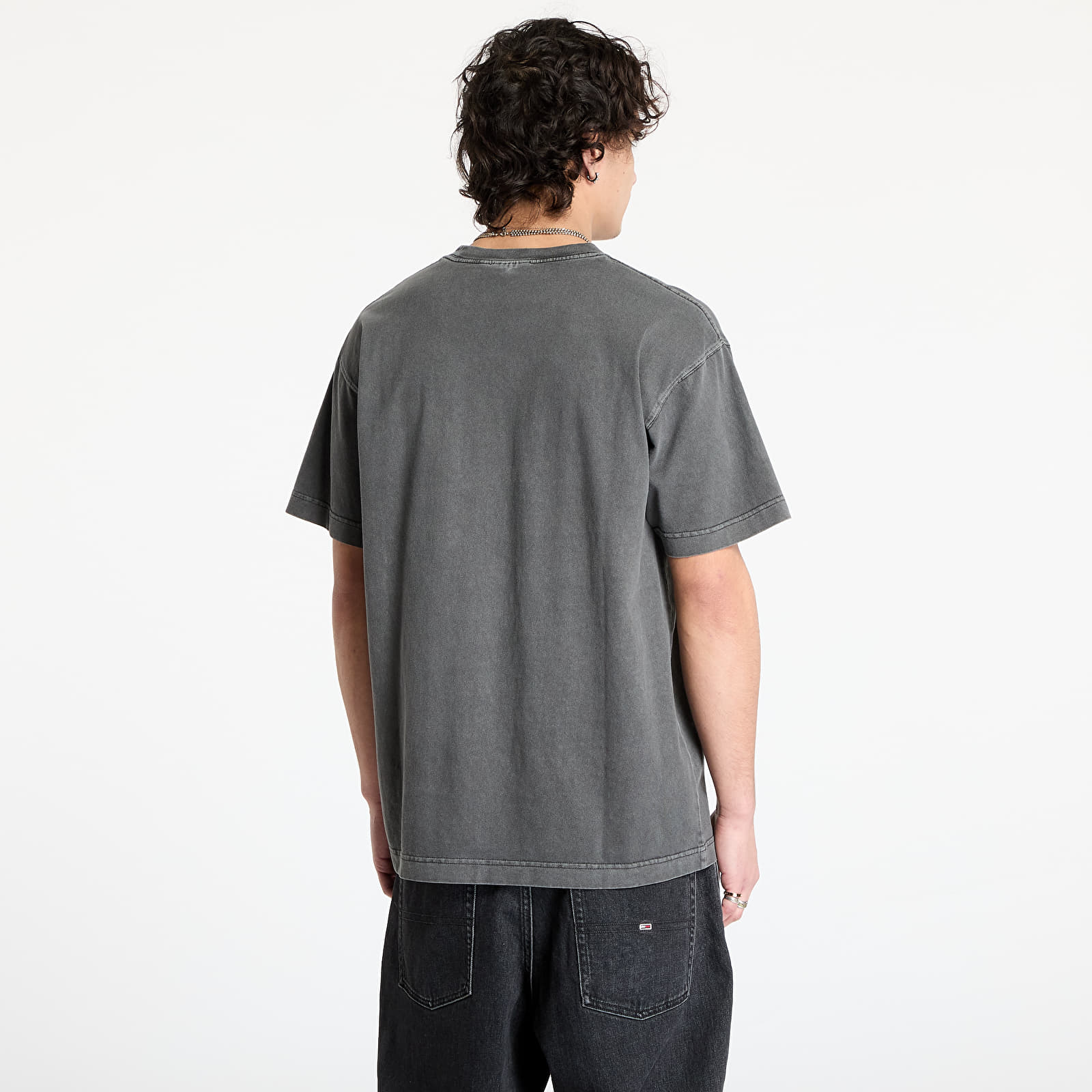 Pánske tričká Carhartt WIP S/S Vista T-Shirt UNISEX Graphite Garment Dyed