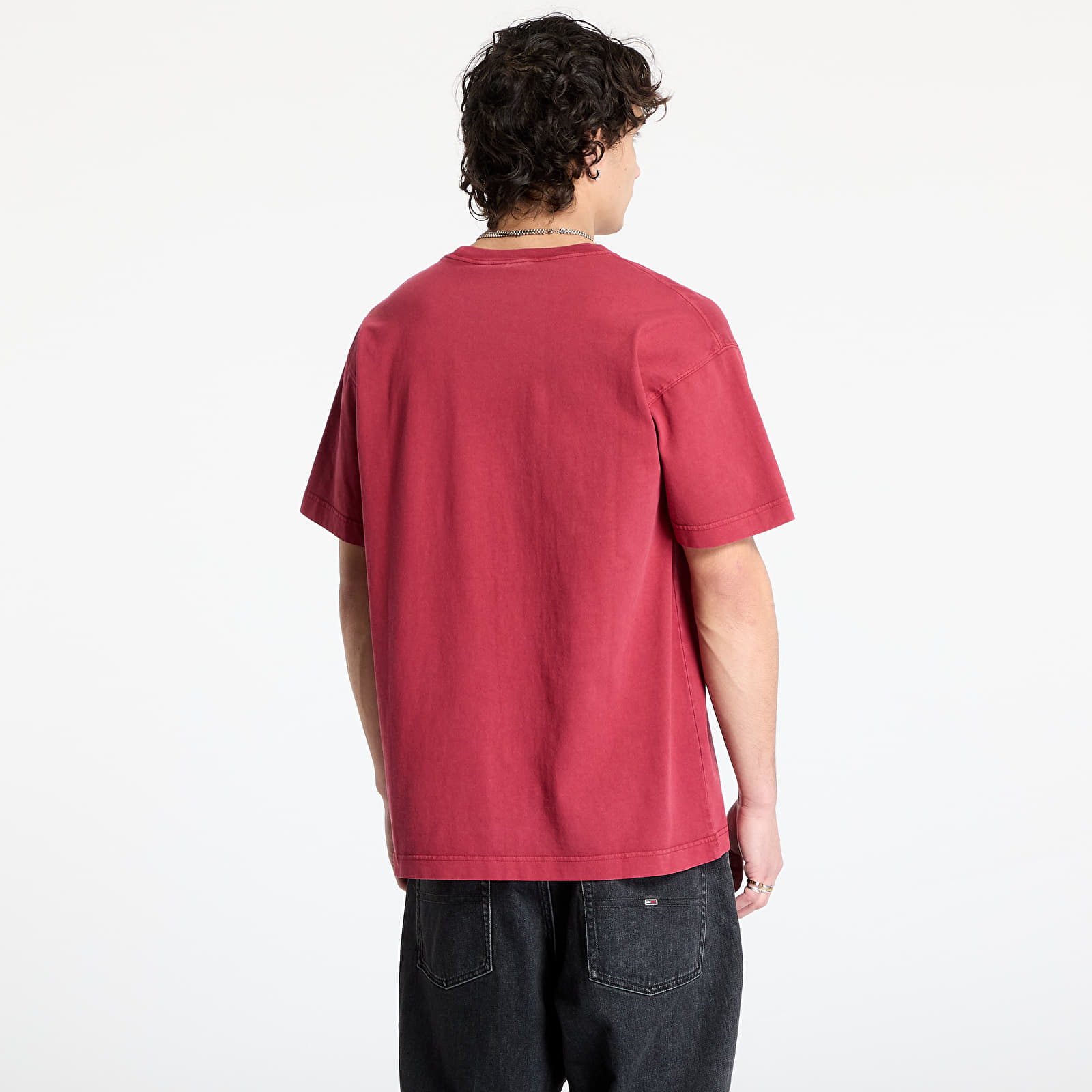 Männer T-Shirts Carhartt WIP L/S Vista T-Shirt UNISEX Scarlet Garment Dyed