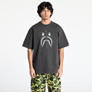 A BATHING APE Garment Dye Shark Relaxed Fit Tee Black