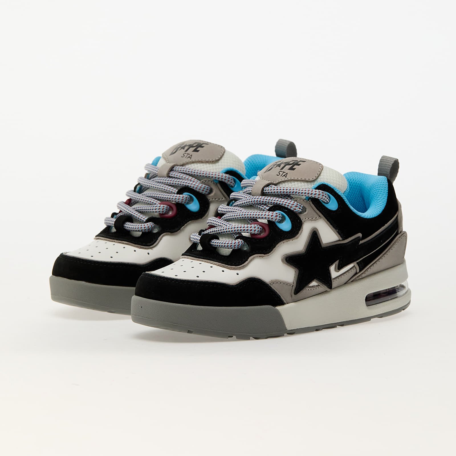 Frauen A BATHING APE Flip Sta L Black