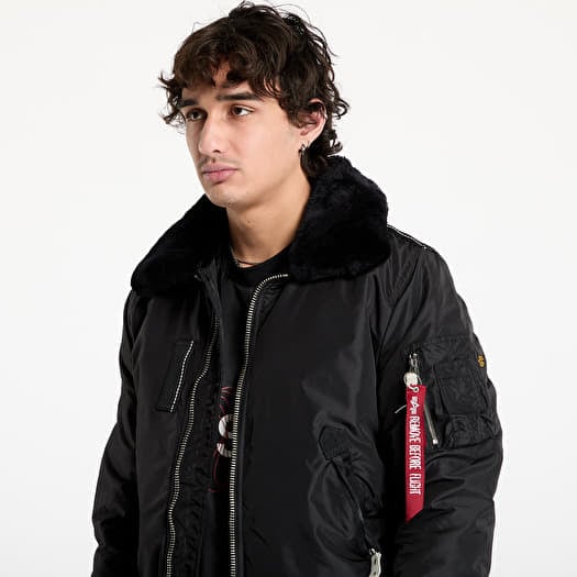 Bomber Jackets Alpha Industries Injector III Black | Footshop
