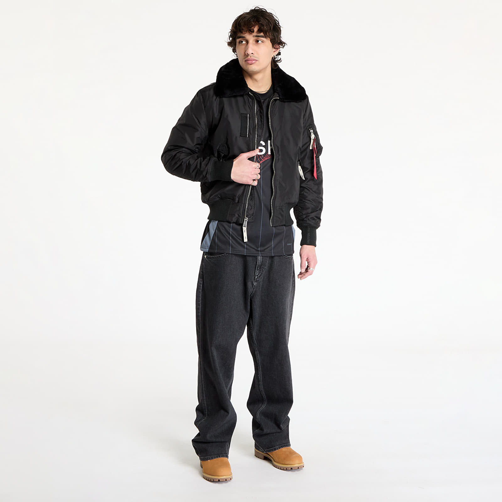 Bombers Alpha Industries Injector III Black