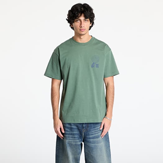 T-shirt Carhartt WIP Short Sleeve Chrysanthemum T-Shirt UNISEX Duck Green