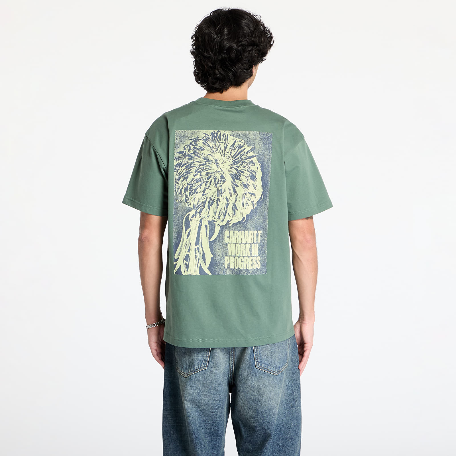 T-shirts  Carhartt WIP Short Sleeve Chrysanthemum T-Shirt UNISEX Duck Green