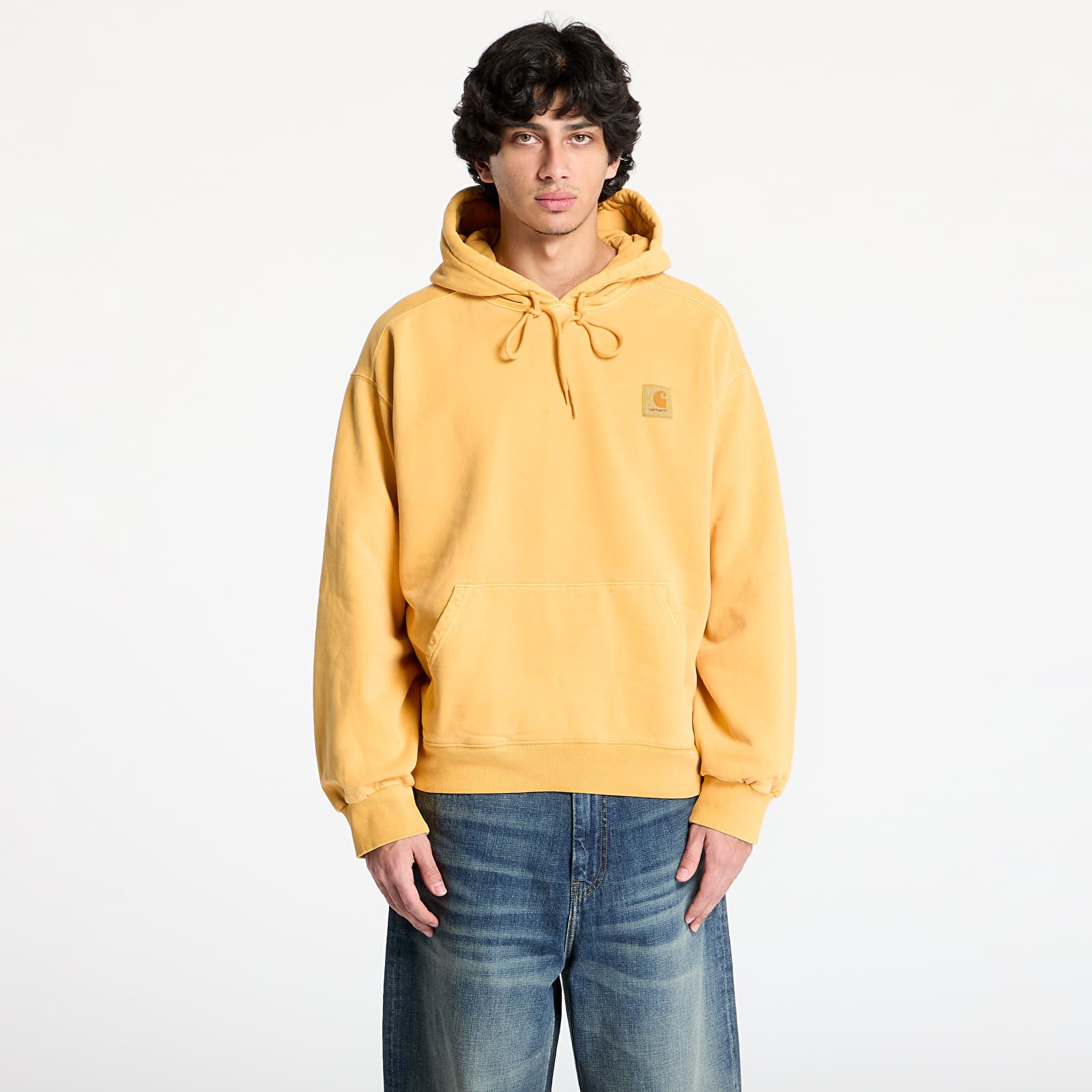 Bluzy Carhartt WIP Hooded Vista Sweat UNISEX Winter Spice Garment Dyed