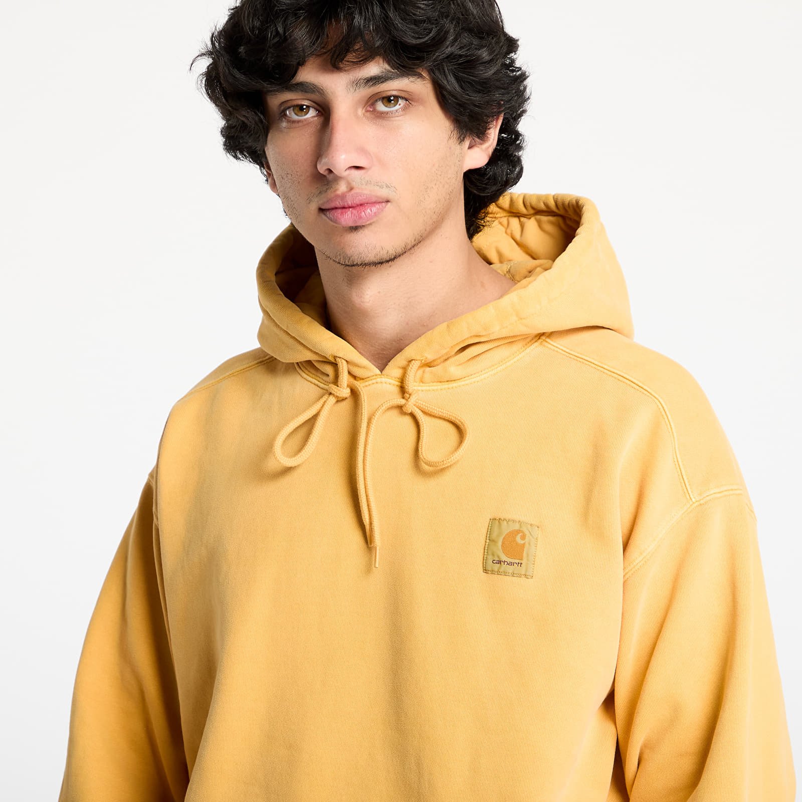 Bluzy Carhartt WIP Hooded Vista Sweat UNISEX Winter Spice Garment Dyed