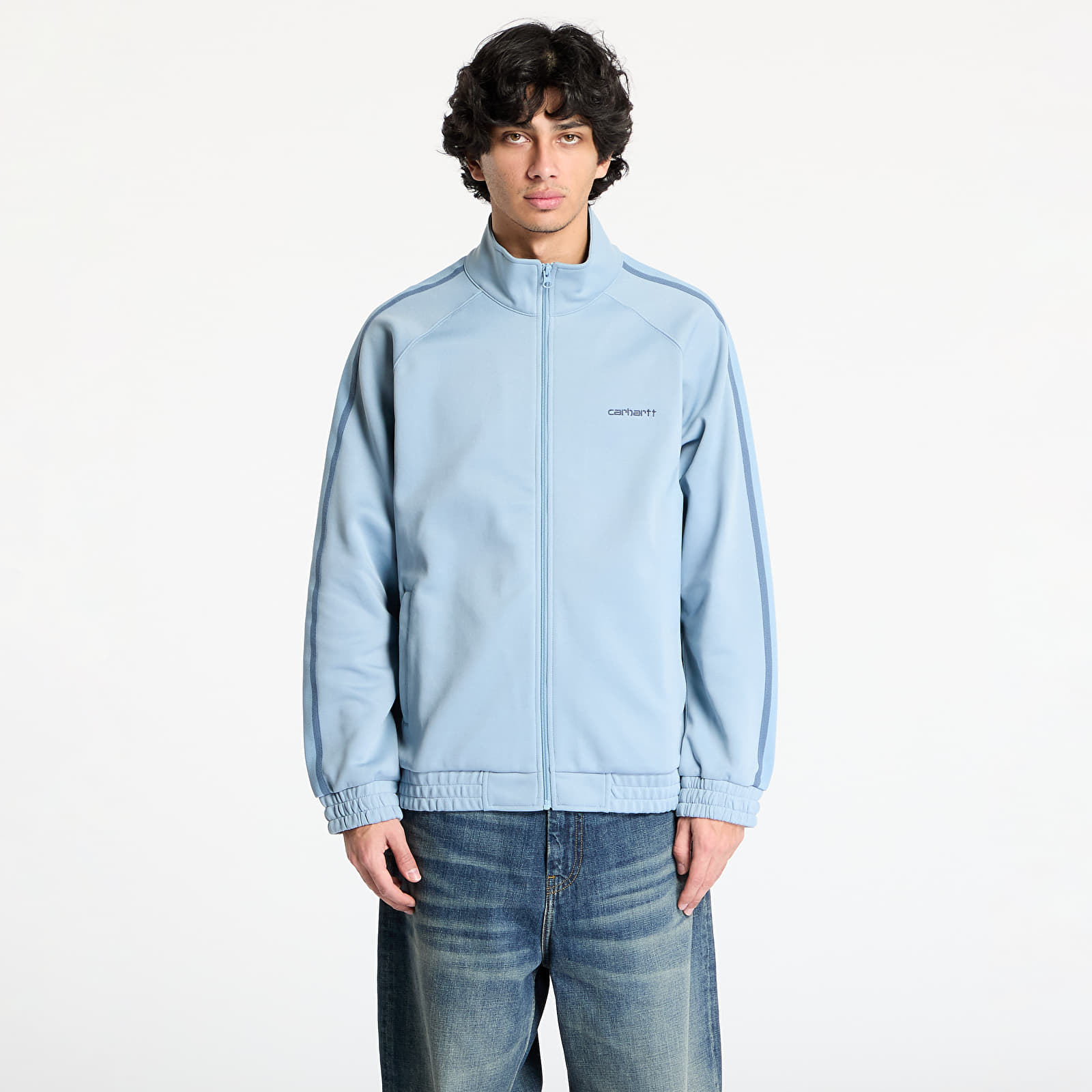 Bluzy z kapturem Carhartt WIP Bolan Jacket UNISEX Dusty Ice/ Positano