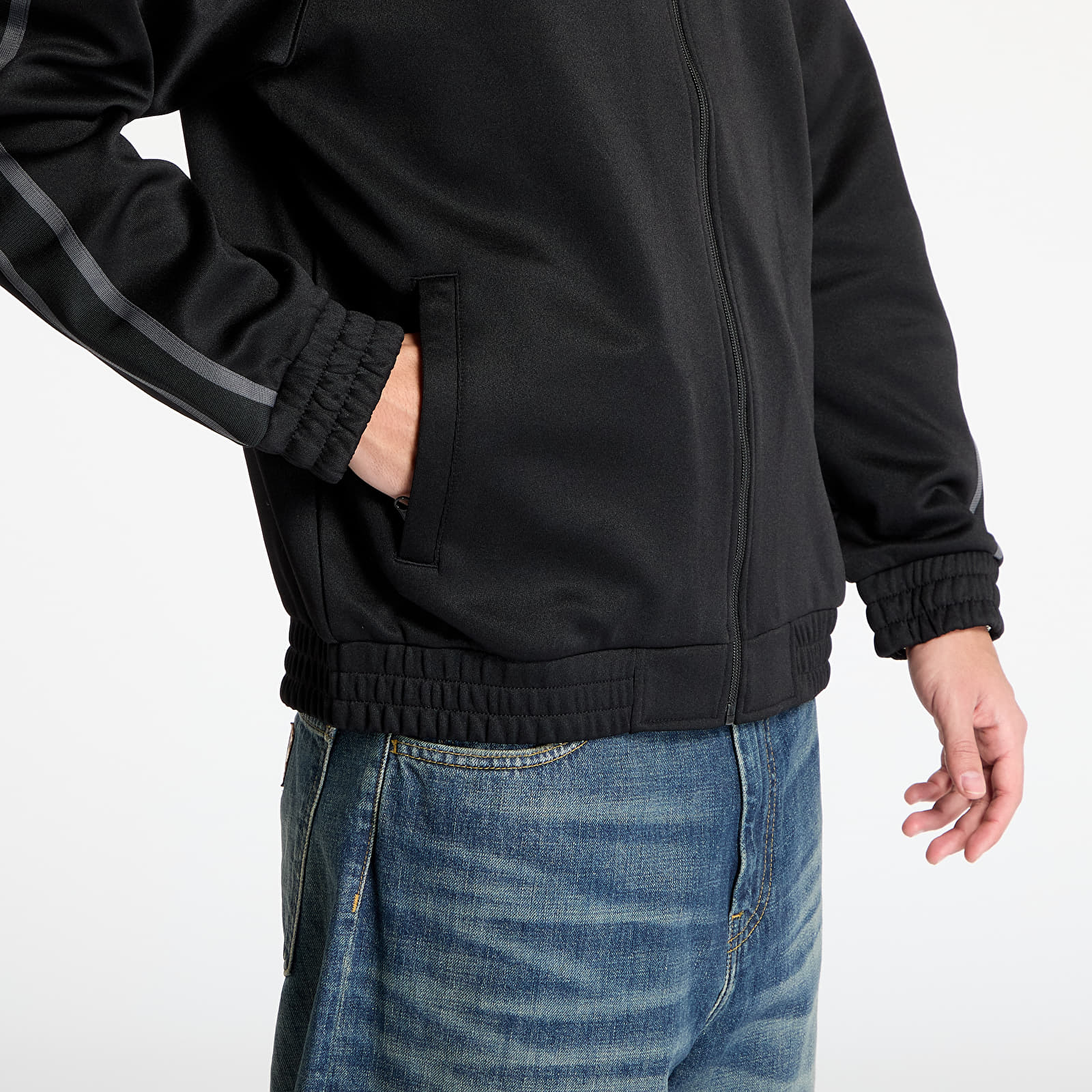 Pánské mikiny Carhartt WIP Bolan Jacket UNISEX Black/ Graphite