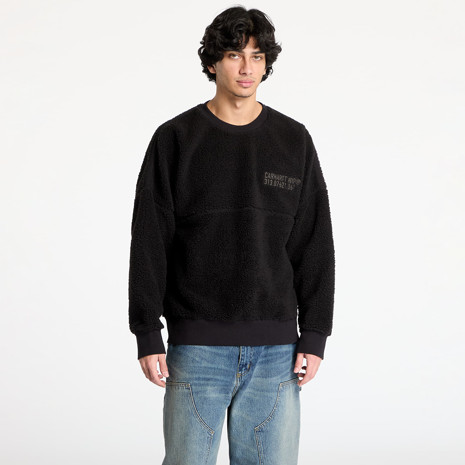 Men's hoodies Carhartt WIP Coordinate Sweat UNISEX Black/ Grey