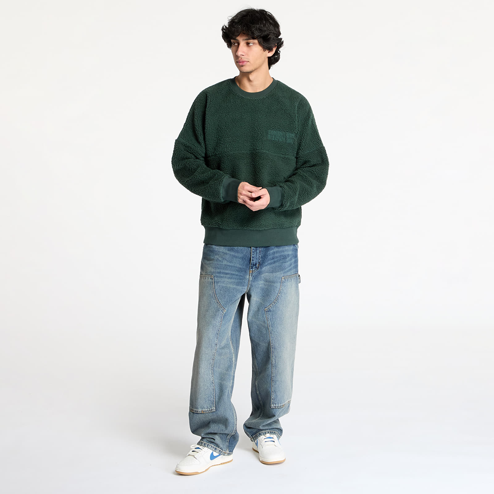 Mikiny Carhartt WIP Coordinate Sweat UNISEX Sycamore Tree/ Green