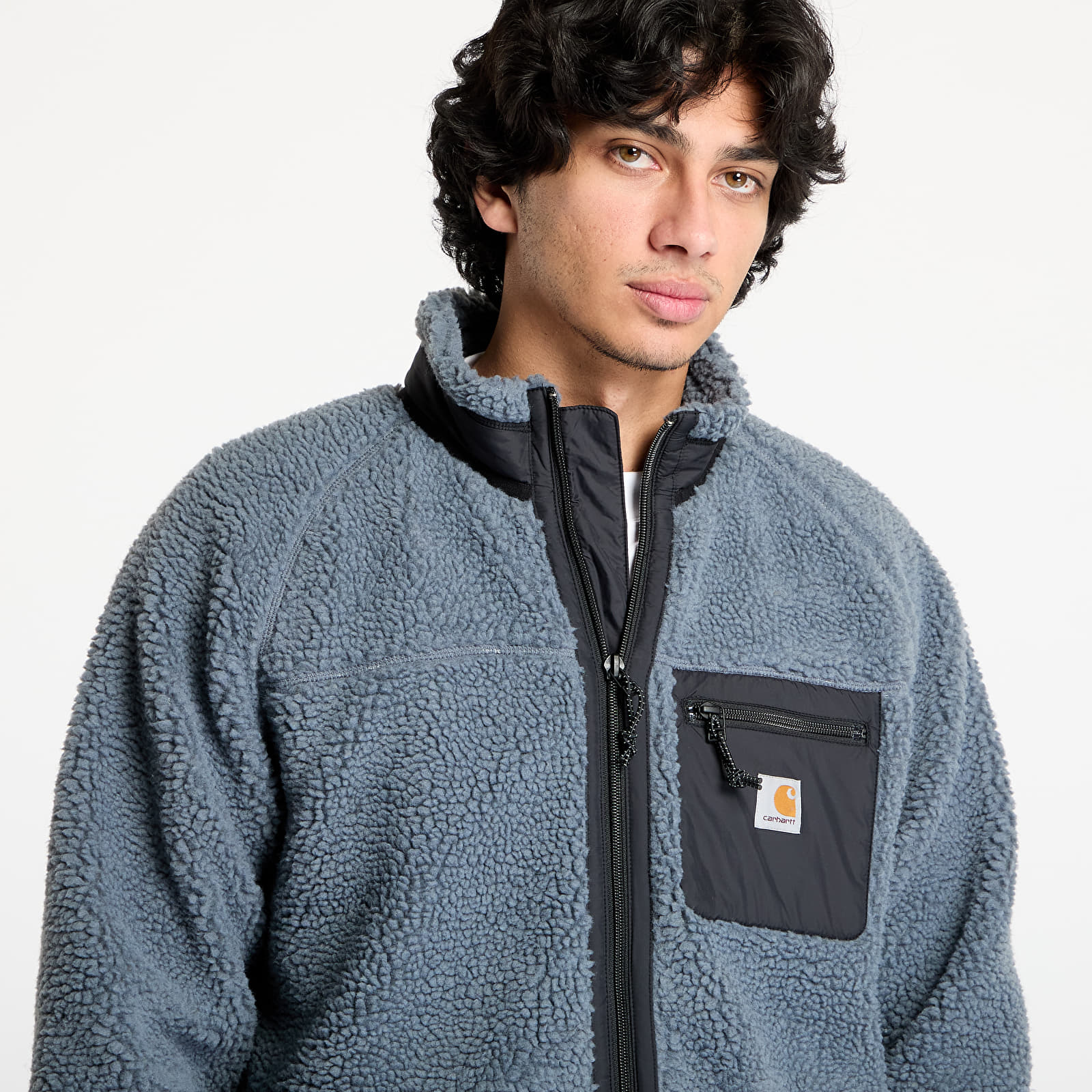 Jakker Carhartt WIP Prentis Liner Jacket UNISEX Dove Grey/ Black
