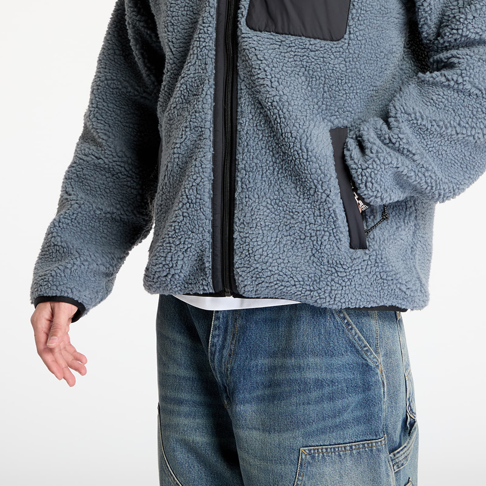 Jakker Carhartt WIP Prentis Liner Jacket UNISEX Dove Grey/ Black