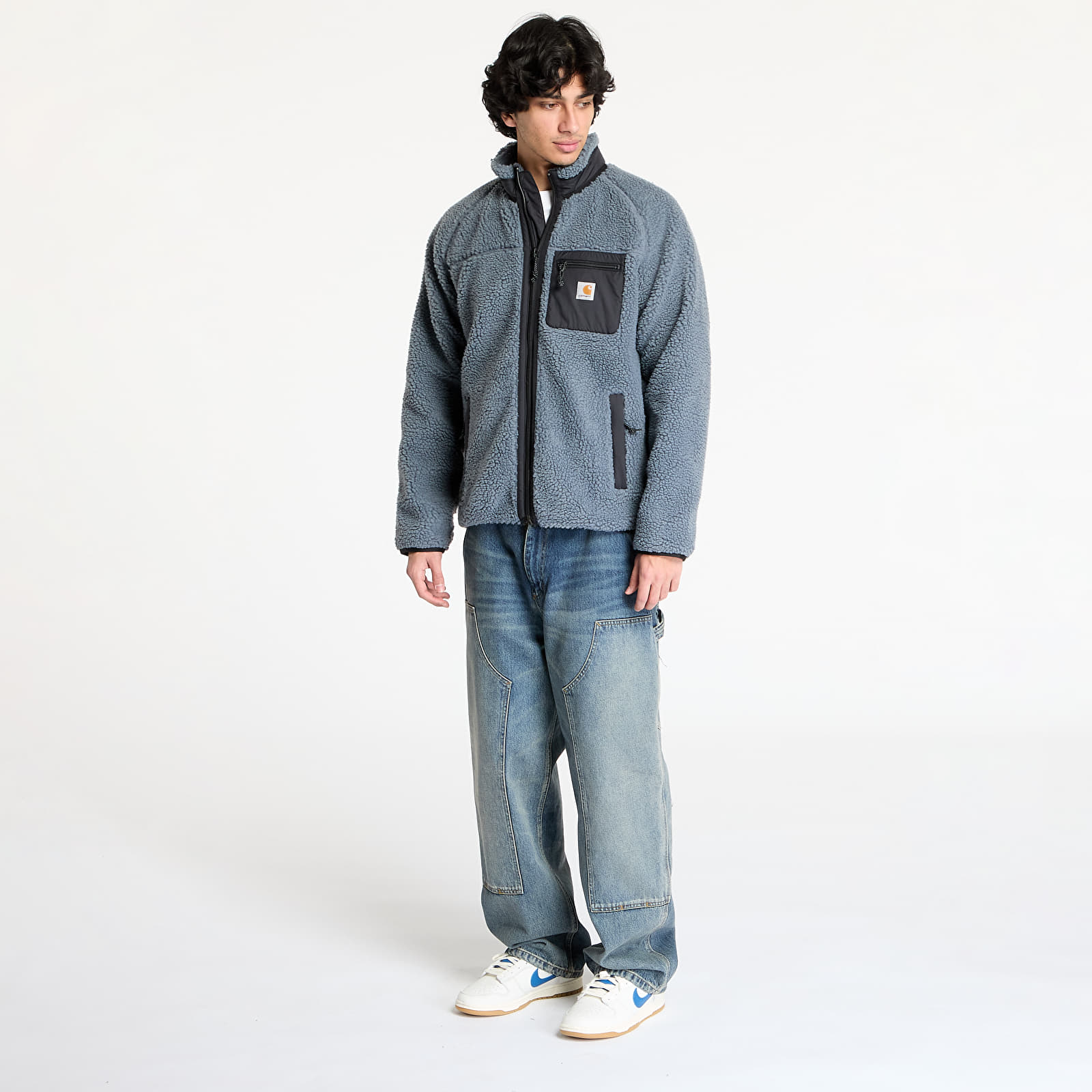 Jakker Carhartt WIP Prentis Liner Jacket UNISEX Dove Grey/ Black