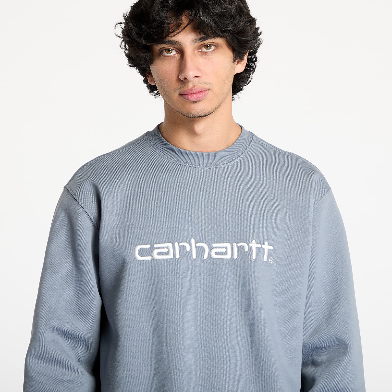 Sudaderas Carhartt WIP Carhartt Sweatshirt UNISEX Dove Grey/ Wax
