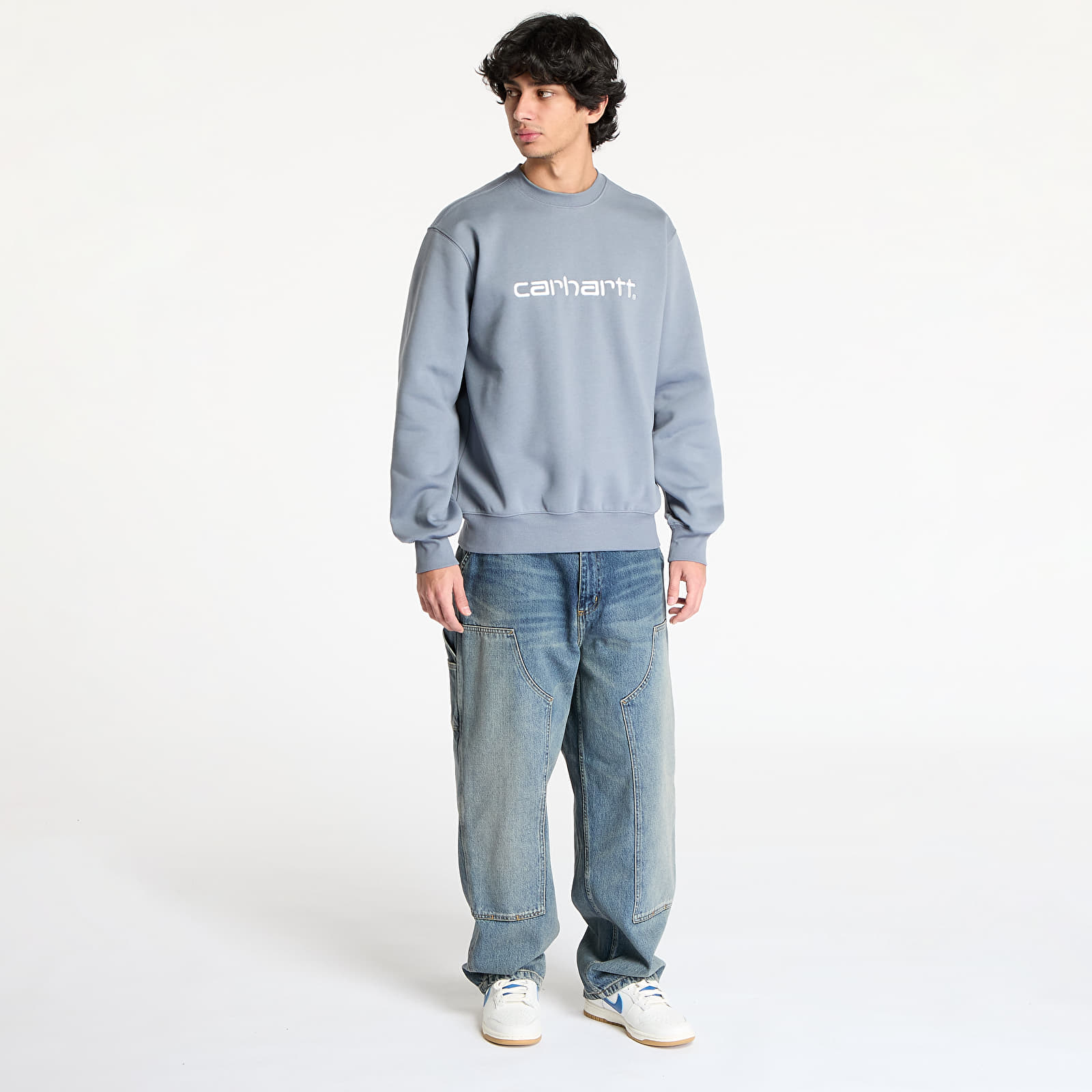 Sudaderas Carhartt WIP Carhartt Sweatshirt UNISEX Dove Grey/ Wax