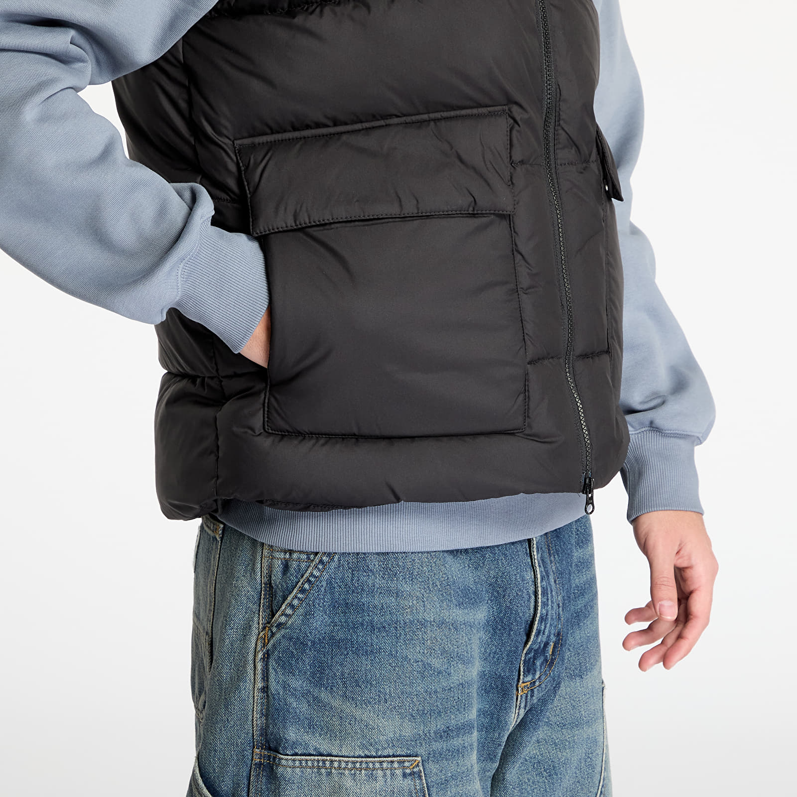 Vestes Carhartt WIP Springfield Vest UNISEX Black/ Misty Grey