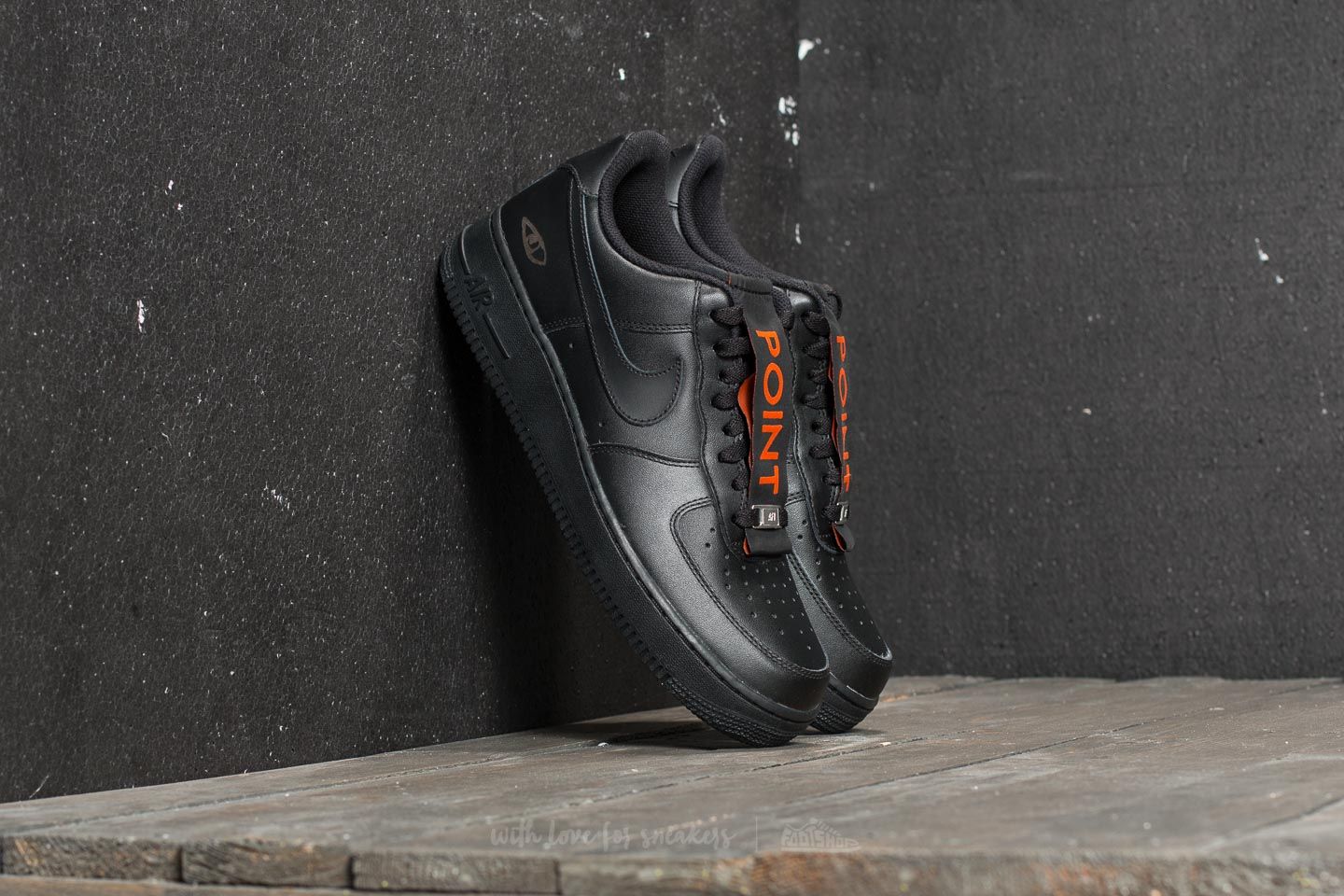 Men's shoes Nike Air Force 1 Point of View Black/ Black/ Black