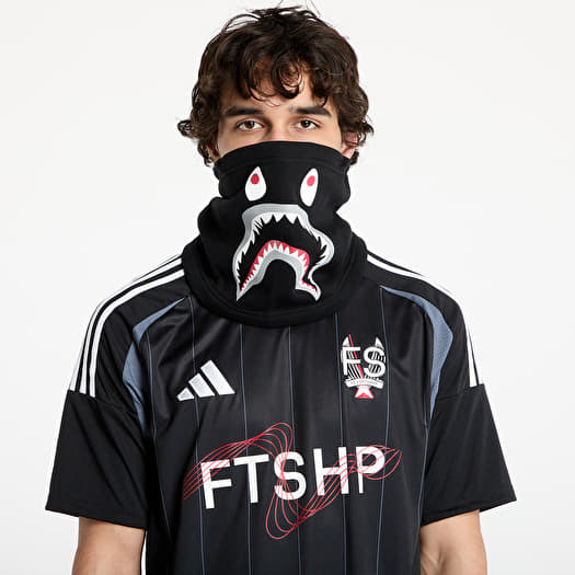 Scarf A BATHING APE Shark Motif Neck Warmer M