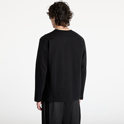 NIKE×Black comme des garcons long sleeve Koszulki Comme des Garçons PLAY Long Sleeve Tee UNISEX Black