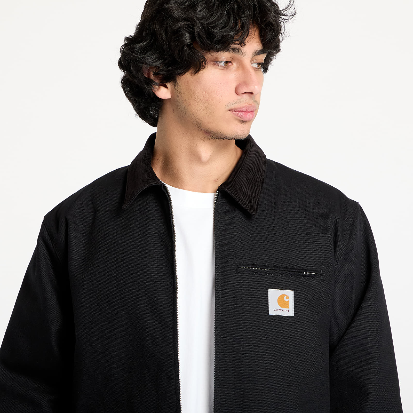 Jakker Carhartt WIP Detroit Jacket UNISEX Black/ Black Rigid