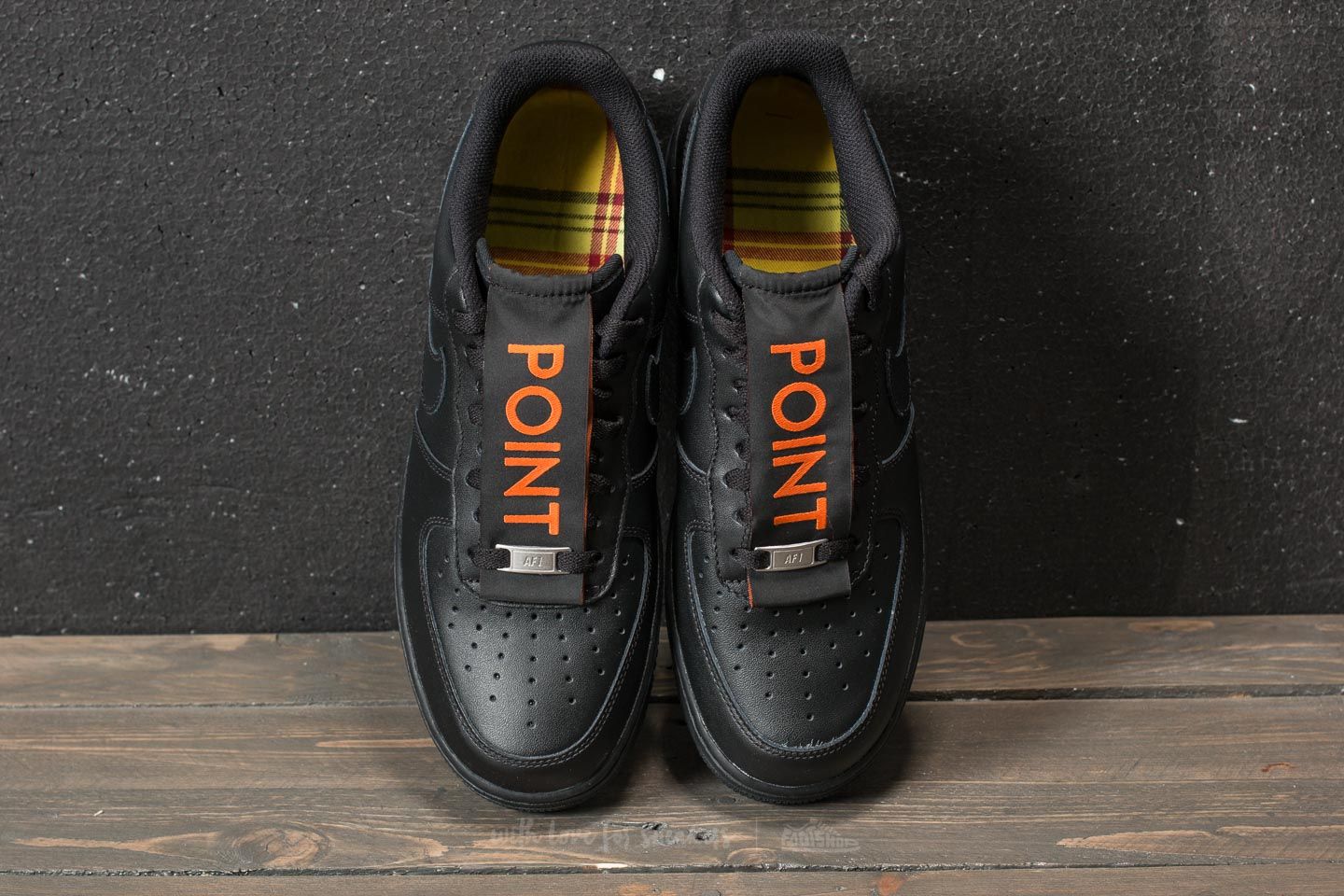 Men's shoes Nike Air Force 1 Point of View Black/ Black/ Black