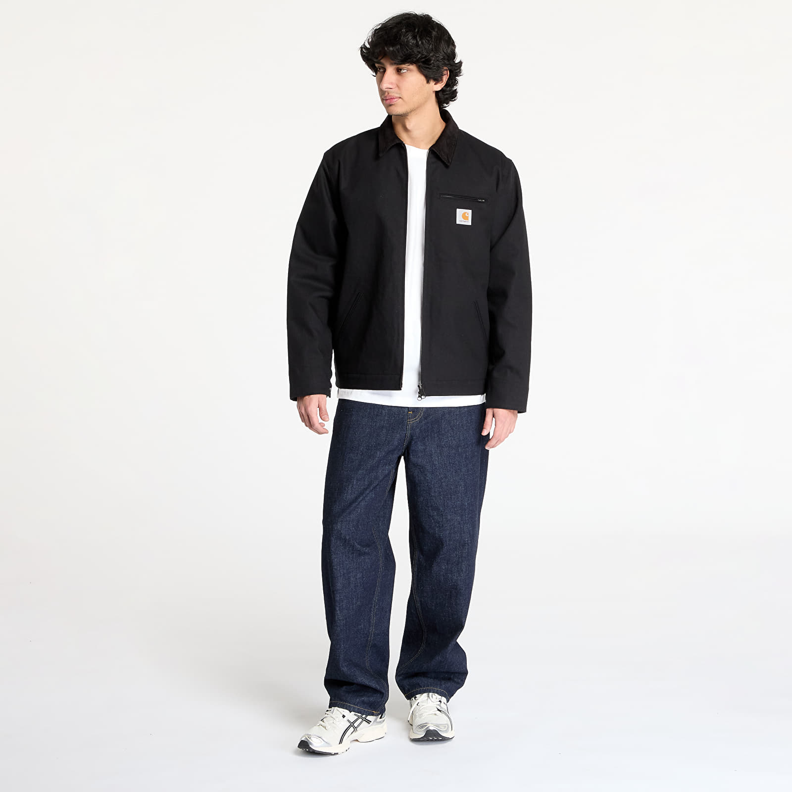 Jakker Carhartt WIP Detroit Jacket UNISEX Black/ Black Rigid