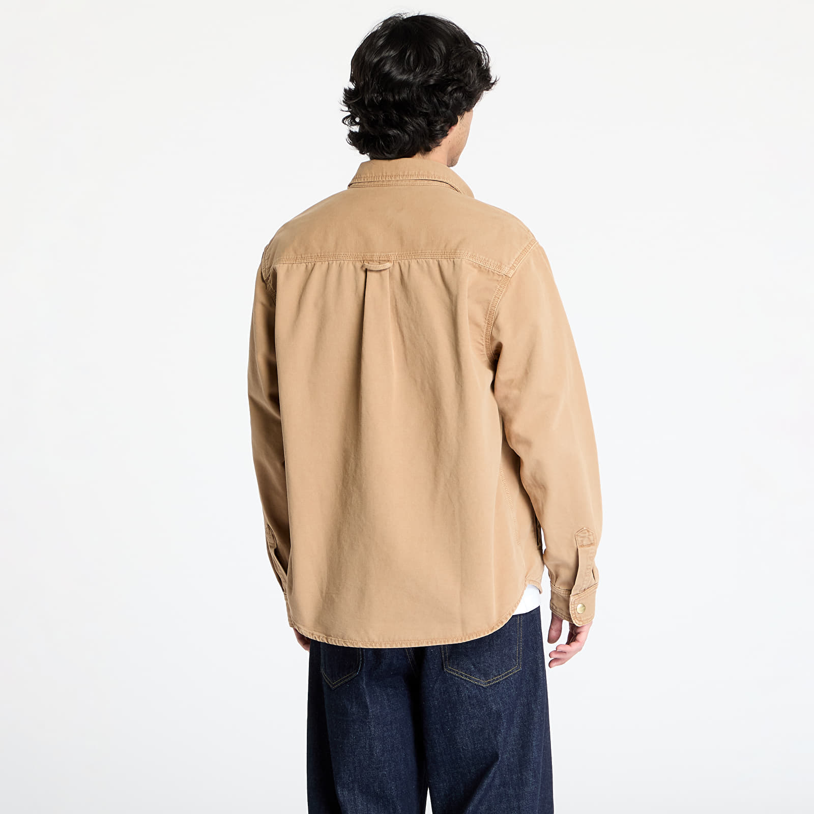 Krekli Carhartt WIP Conro Shirt Jac UNISEX Peanut Stone Dyed
