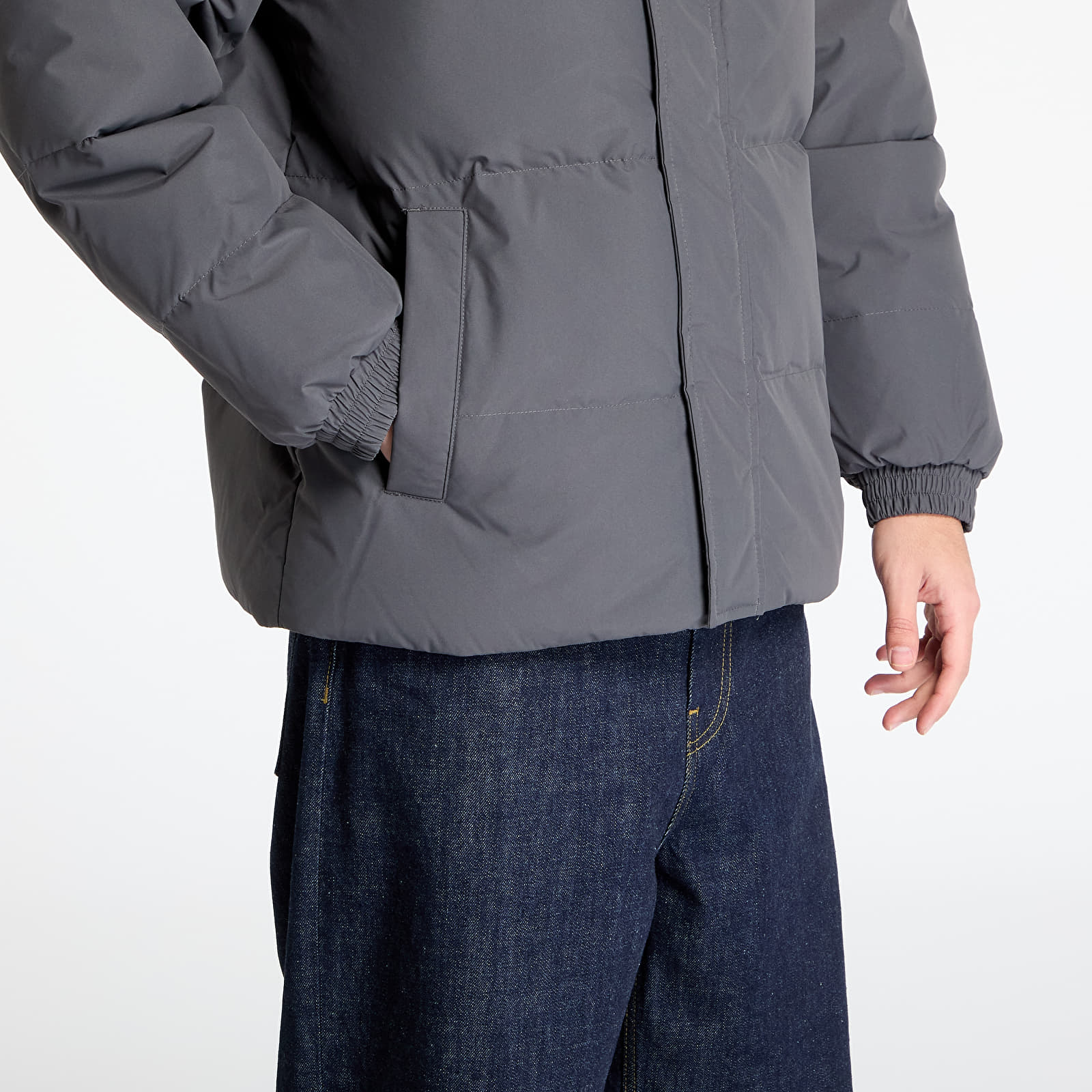 Jacken Carhartt WIP Danville Jacket UNISEX Graphite/ White