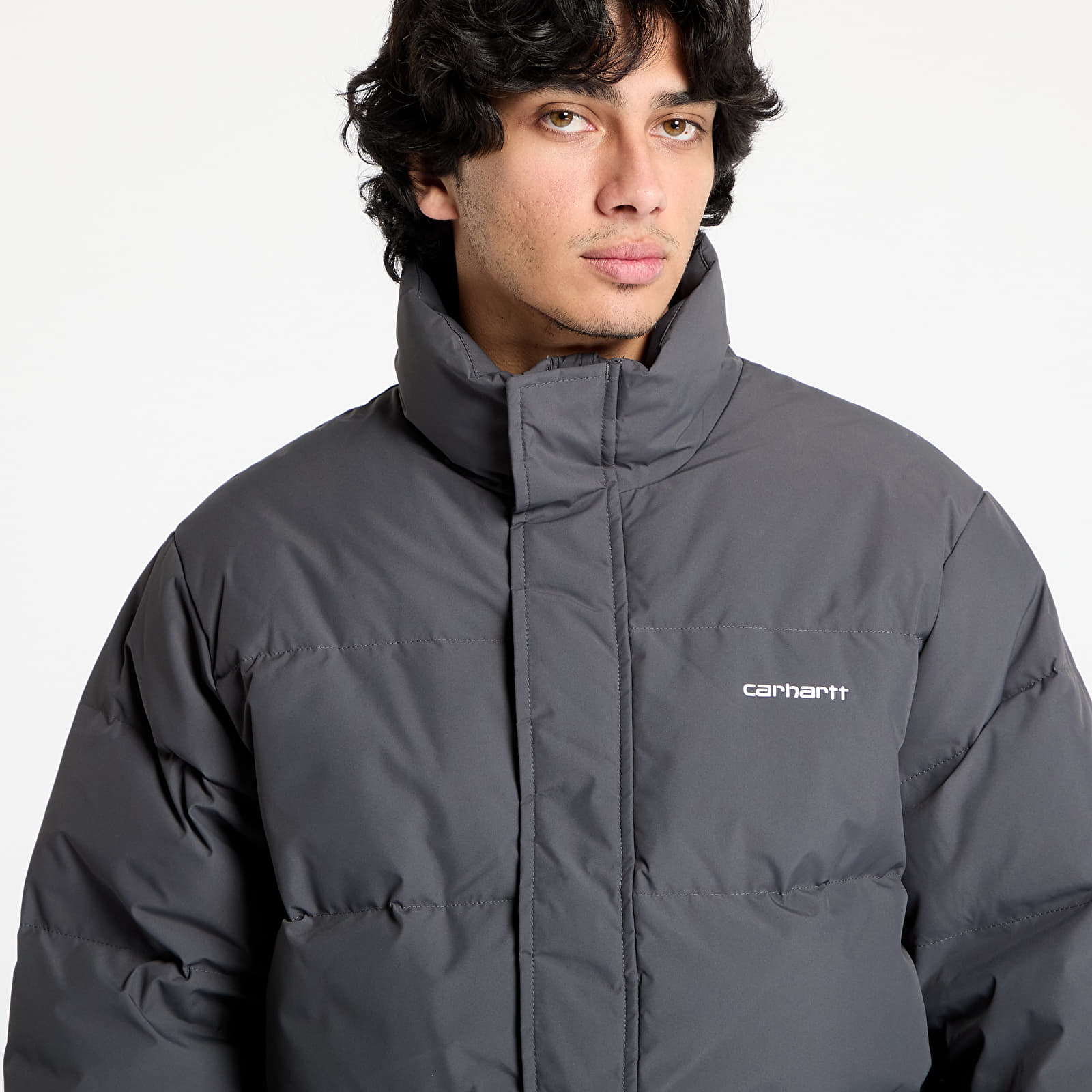 Jacken Carhartt WIP Danville Jacket UNISEX Graphite/ White