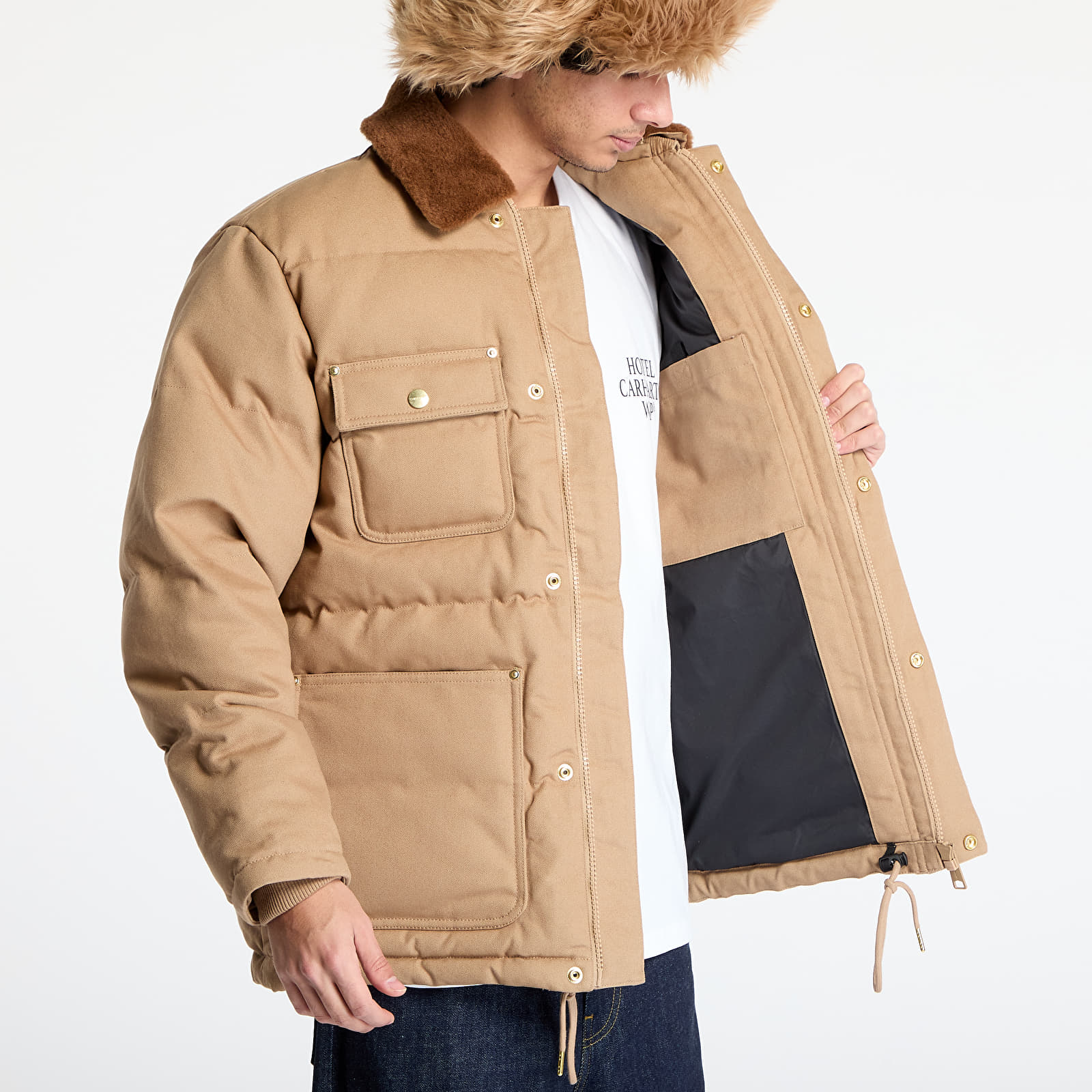 Jacken Carhartt WIP Rayley Jacket UNISEX Peanut