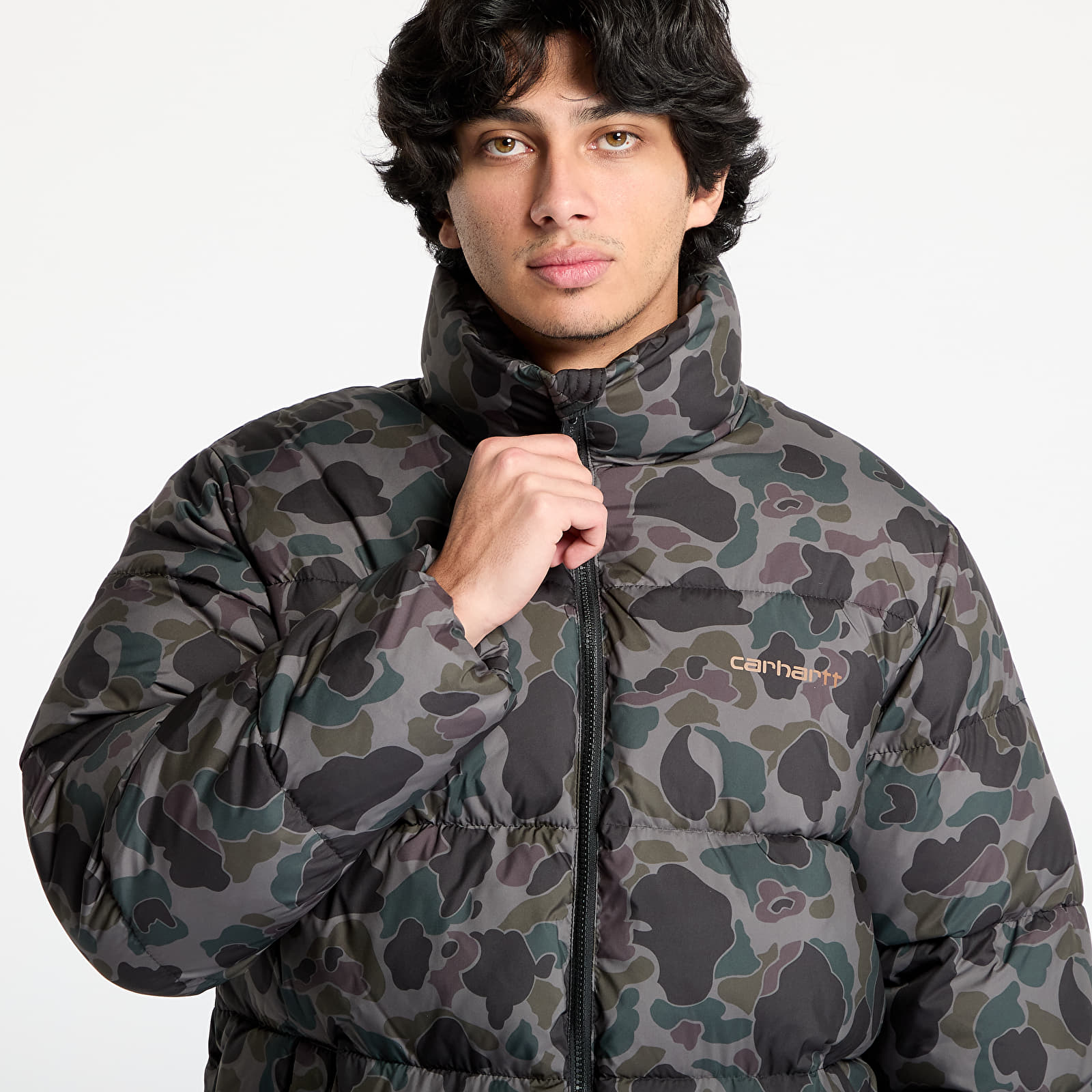 Puffer jackets Carhartt WIP Springfield Jacket UNISEX Camo Duck/ Grey/ Hamilton Brown