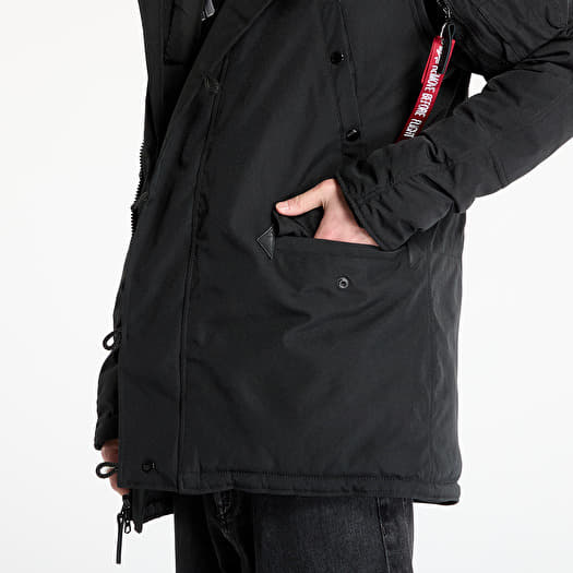【孫六】Alpha Industries ブラック3XL（4L） Alpha Industries Men's N-3B Down Parka - Black — Dave's New York