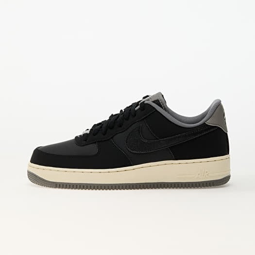Chaussures et baskets homme Nike Air Force 1 07 Lv8 Black Black Flat Pewter Coconut Milk Footshop