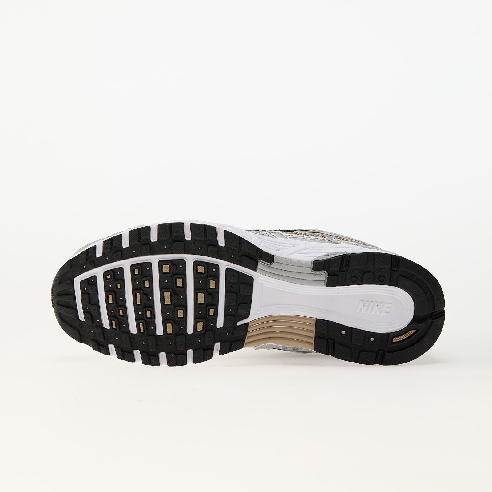 Pánské tenisky a boty Nike P-6000 Khaki/ Metallic Silver-Mtlc Platinum