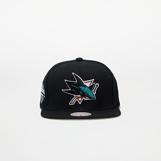 Mütze Mitchell & Ness NHL Conference Patch Snapback San Jose Sharks Black