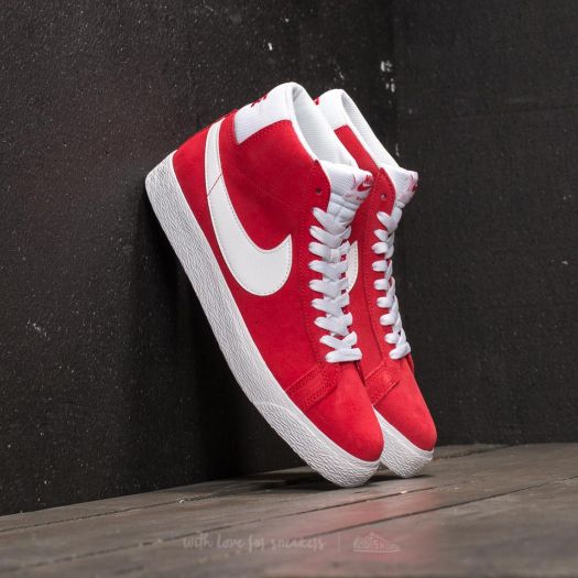 Men s shoes Nike SB Zoom Blazer Mid University Red White Footshop