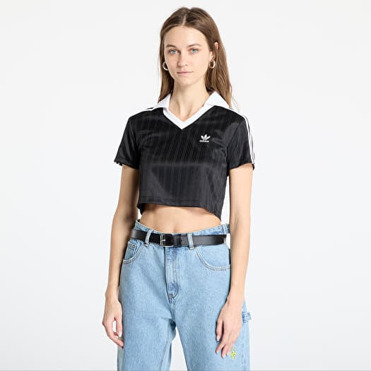 Póló adidas V-Neck Polo Black