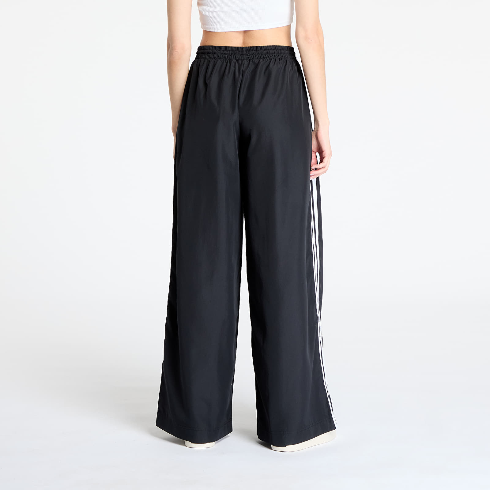 Džíny a kalhoty adidas Firebird Oversized Track Pant Black