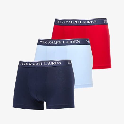 Ralph Lauren Stretch Cotton Classic Trunk 3-Pack Multicolor