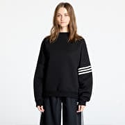 adidas Neuclassics Oversized Mock Neck Sweatshirt Black/ Cream White
