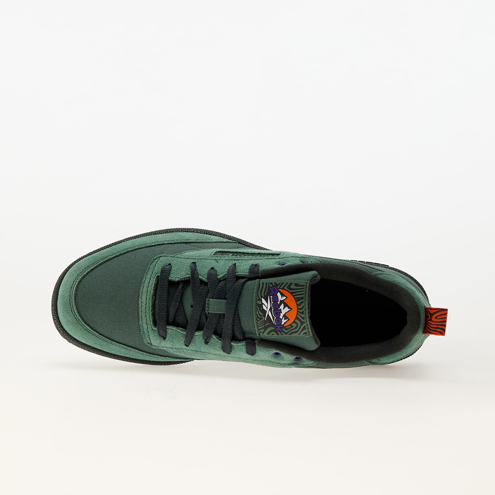 Férfi cipők Reebok Club C 85 Escape Green/ Grey6/ Pump Orange