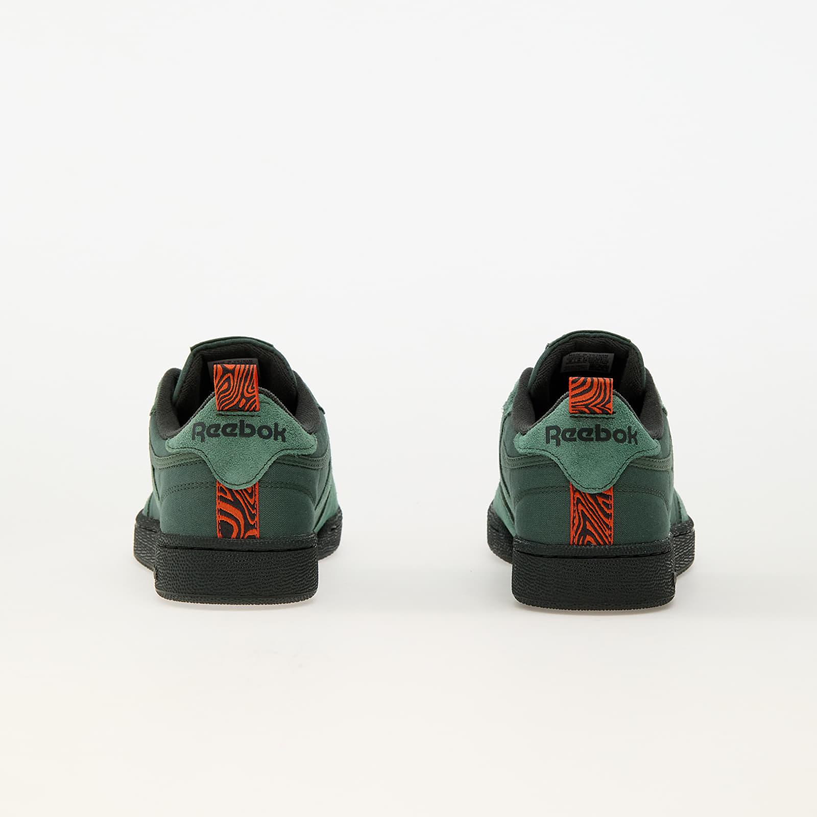 Férfi cipők Reebok Club C 85 Escape Green/ Grey6/ Pump Orange
