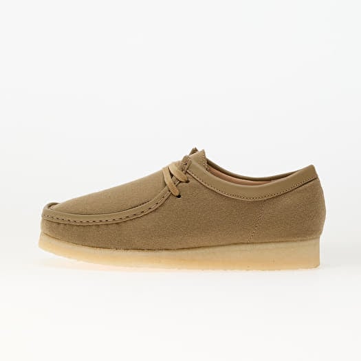 Clarks Originals Wallabee Camel Wool
