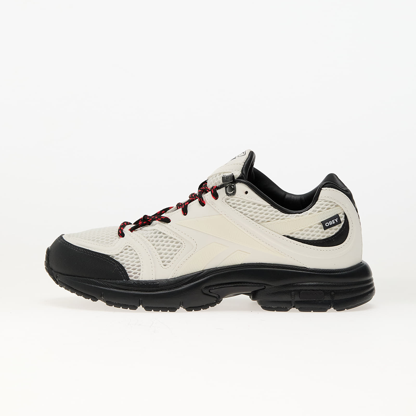 Levně Tenisky Reebok x OBEY Premier Road Plus Vi LTD Chalk/ Black/ Red