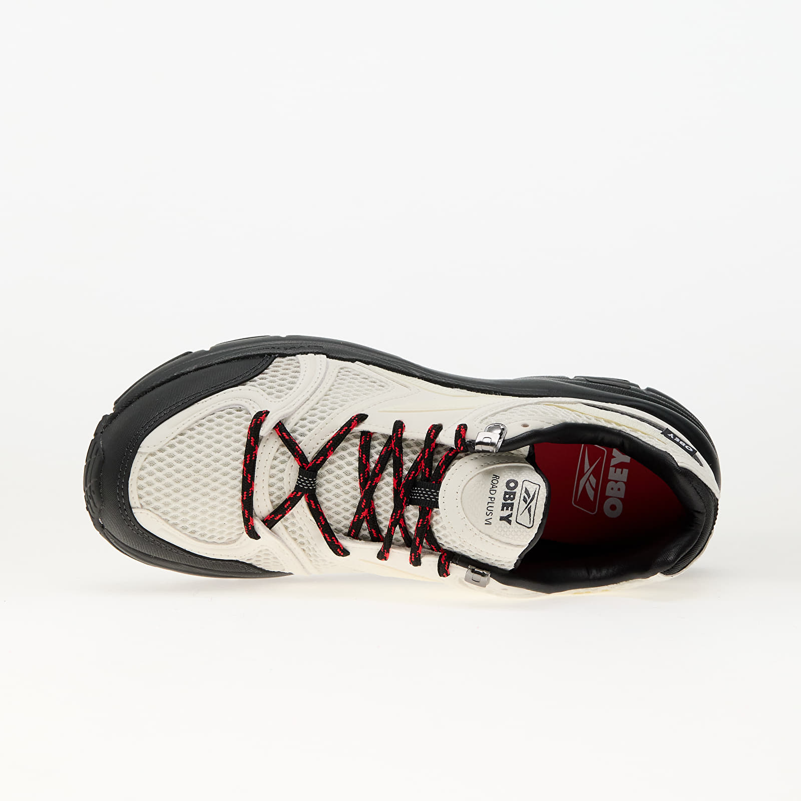 Pánske tenisky a topánky Reebok x OBEY Premier Road Plus Vi LTD Chalk/ Black/ Red