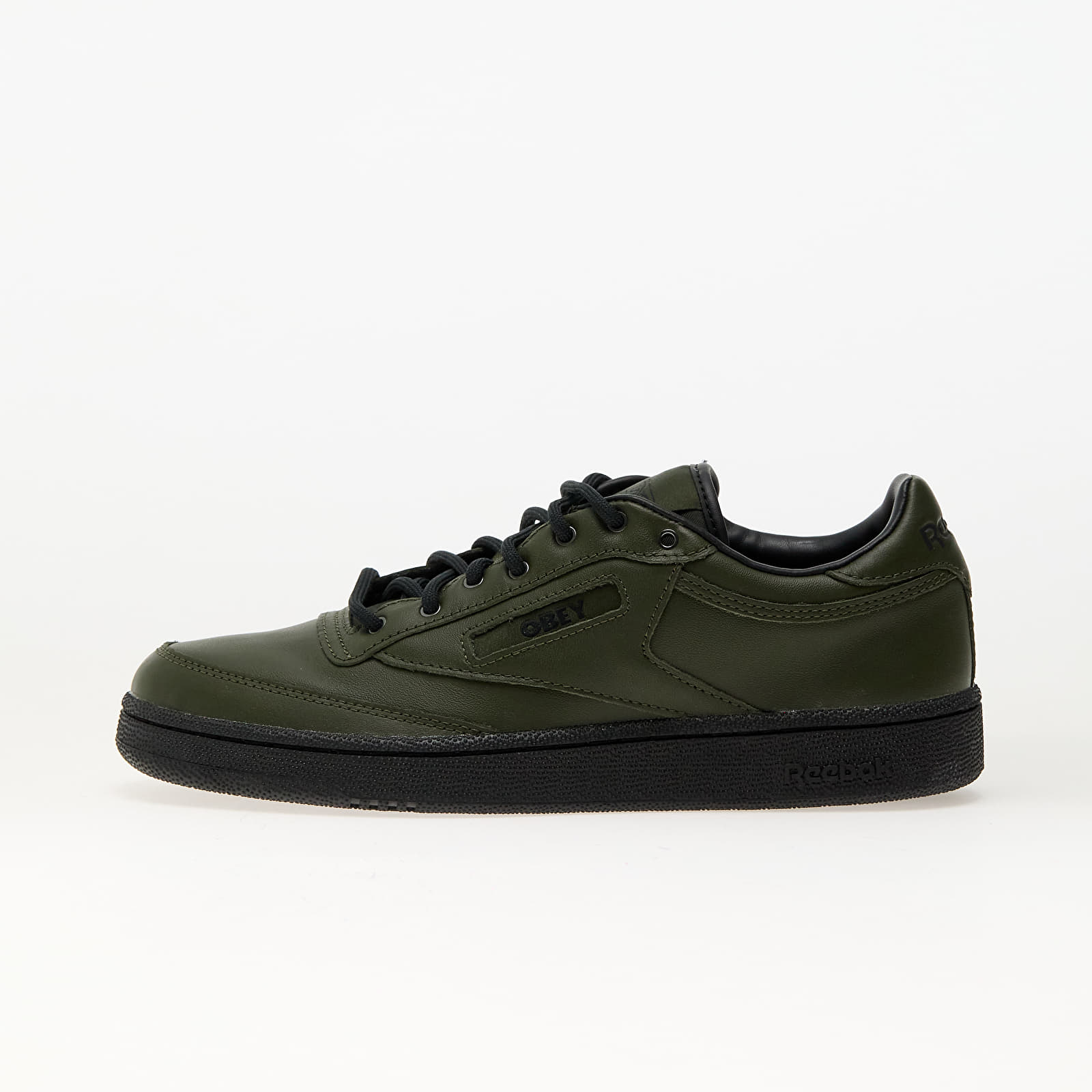 Herren Sneaker und Schuhe Reebok x OBEY Club C 85 LTD Green/ Black/ Red
